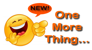 NEW One More Thing NEW One More Thing